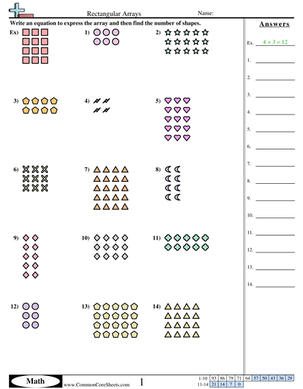 Multiplication Worksheets | Free - CommonCoreSheets