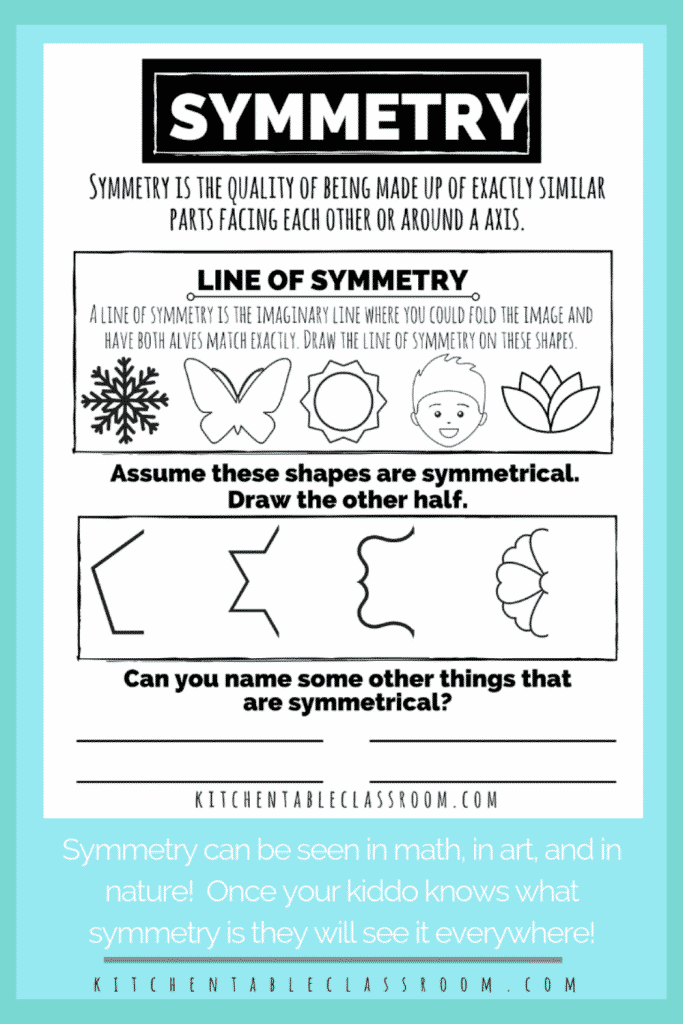 Printable Art Activities for Kids - The Kitchen Table Classroom