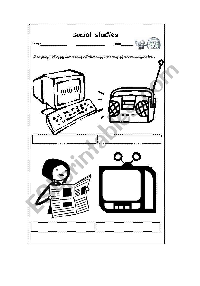 art of communication worksheet