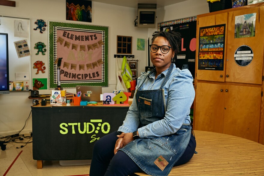 Ms. Art wants to keep teaching, but one exam stands in her way | WUNC