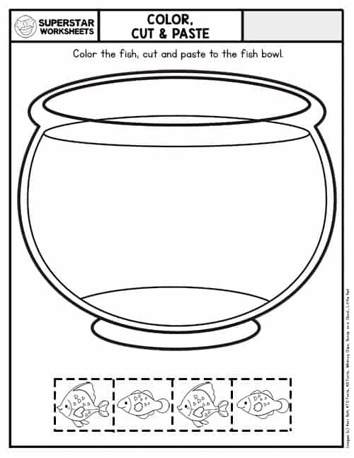 Cut and Paste Worksheets -Worksheets Library