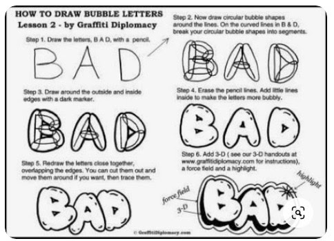 Art Sub Lessons: Lettering and Typography for Middle School Art
