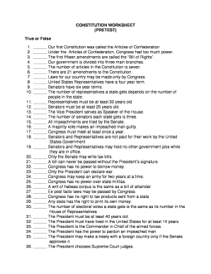 articles of confederation worksheet