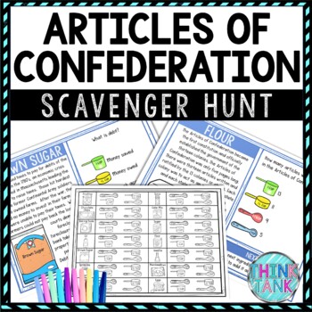 articles of confederation worksheet