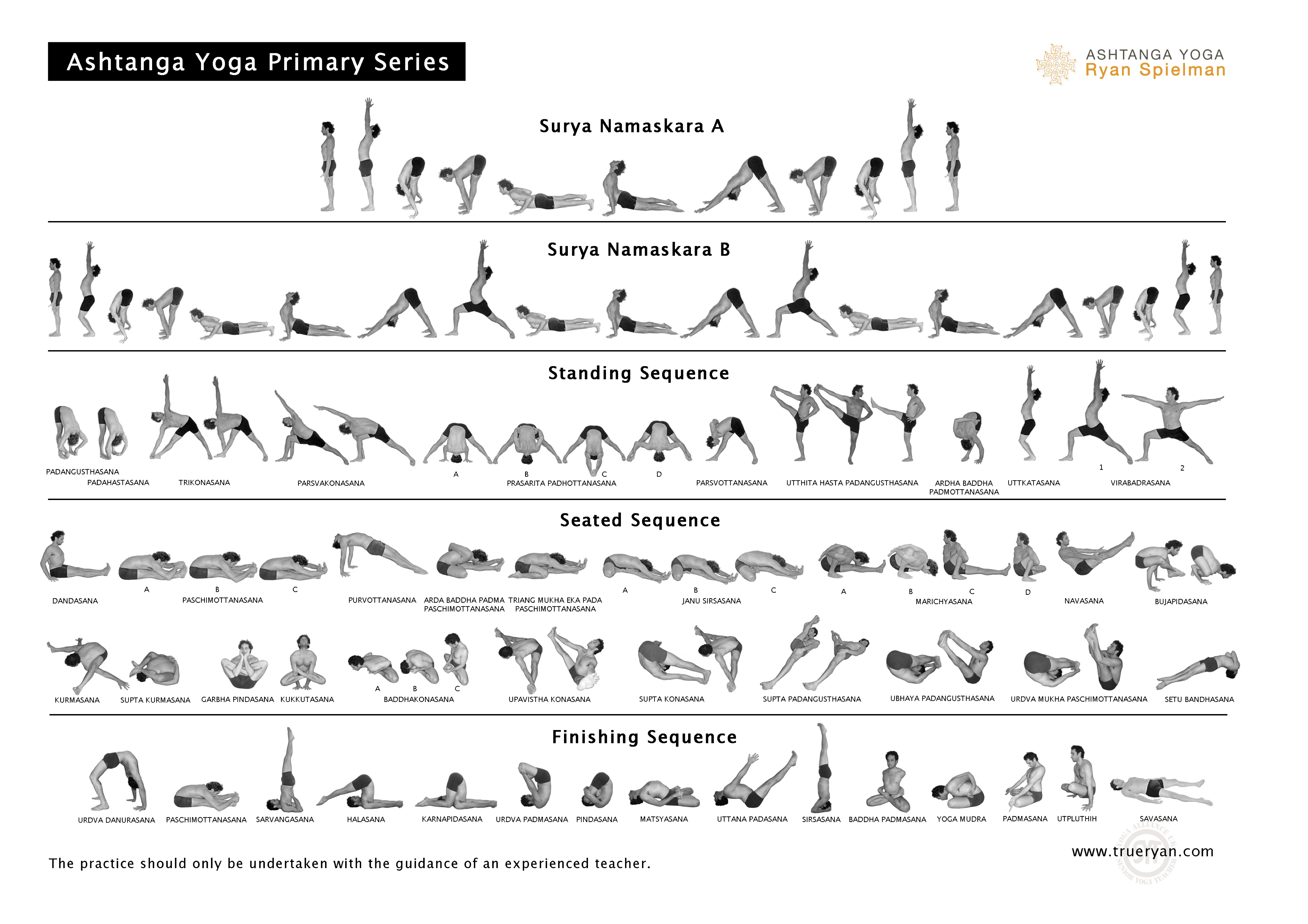 ashtanga yoga poses printable