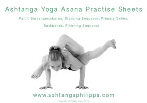Ashtanga Yoga Practise Sheets: Primary, Intermediate, Advanced A ...