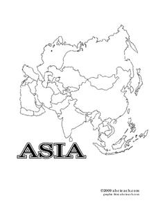 Asia Worksheet for 5th - 6th Grade | Lesson Planet