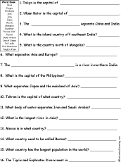 Asia - EnchantedLearning.com