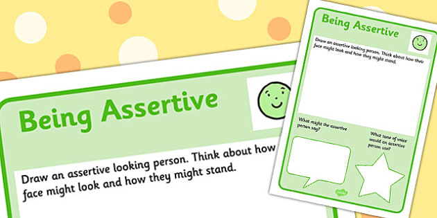 Assertive Communication Worksheet for Improved Relationships ...