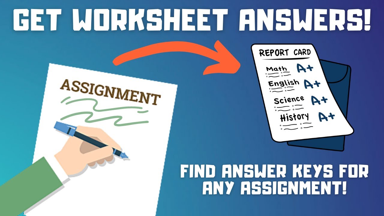 How to Get Answers to ANY Worksheet! | Find Assignment Answer Keys (2024)