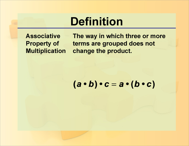 Definition--Math Properties--Associative Property of ...