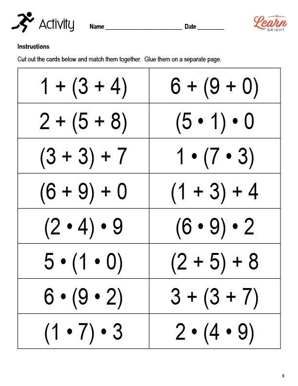 Associative Property
