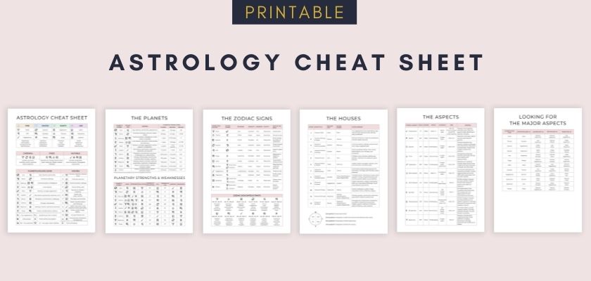 astrology-101-printable-astrology-cheat-sheet-pdf-digital-hygge-worksheets-library for Free Printable Astrology Cheat Sheet Astrology 101: Printable Astrology Cheat Sheet PDF - Digital Hygge - Worksheets Library for Free Printable Astrology Cheat Sheet