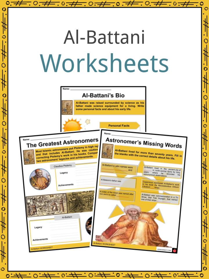 Al-Battani Facts, Worksheets, Personal &  Early Life For Kids
