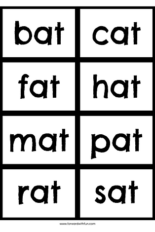 Differentiated Word Family Worksheets - 4 Kinder Teachers