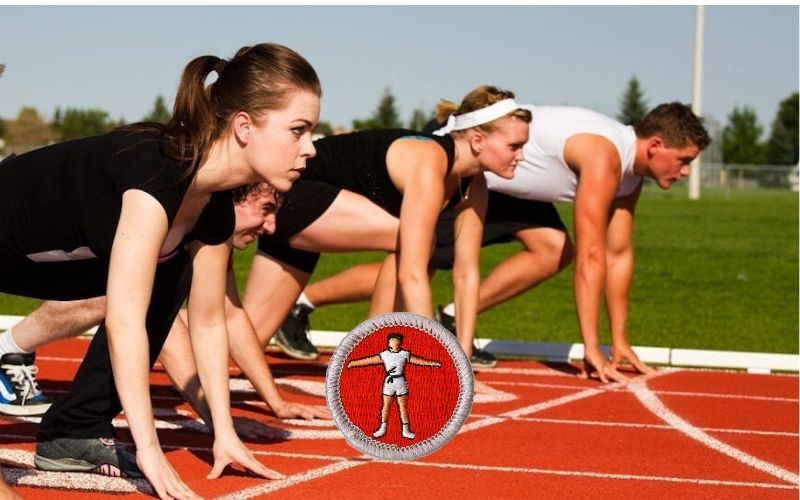 athletics merit badge worksheet