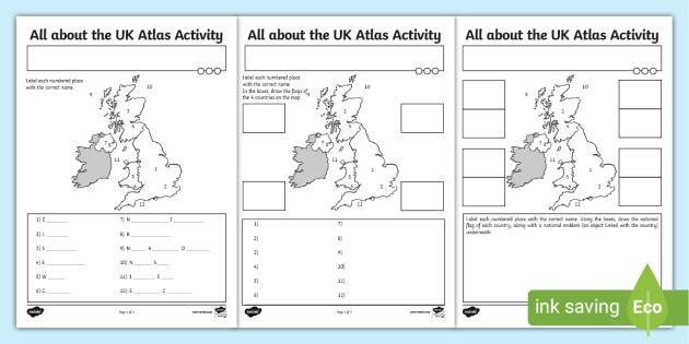 atlas worksheet