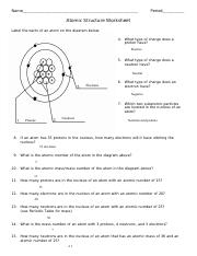 Jason Yeszkonis - ATOMS-FAMILY-WORKSHEETS.pdf - Name Period Atomic ...