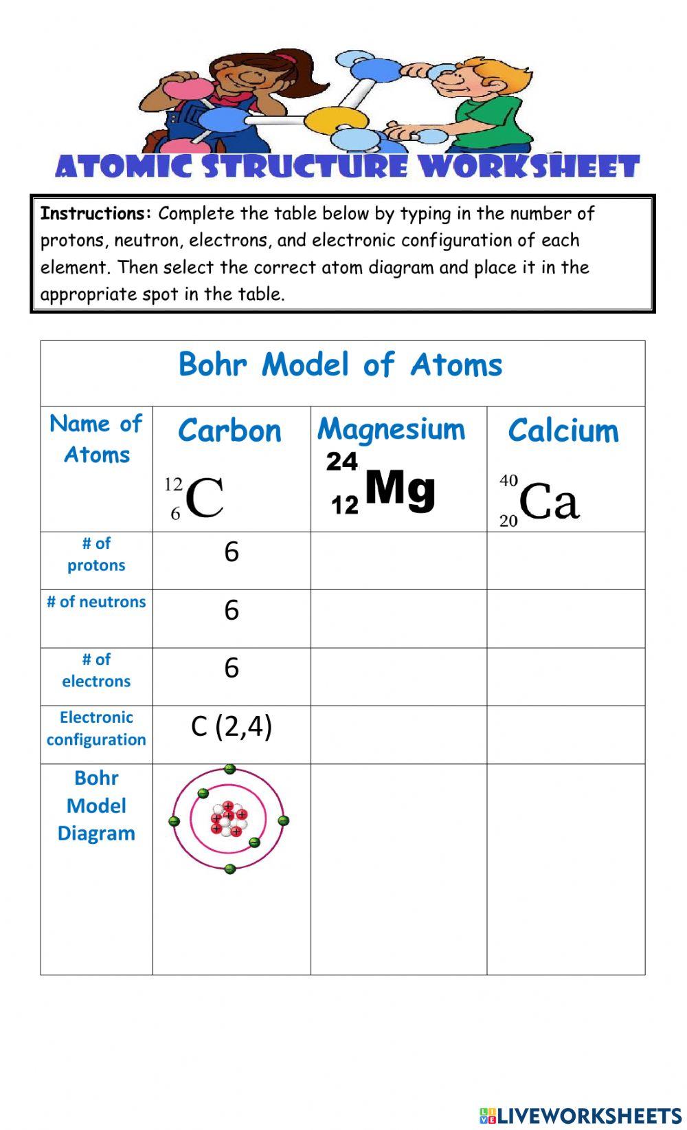 Atomic Structure Interactive Exercise For Grade 9 Worksheets Library Atomic Structure Interactive Exercise For Grade 9 Worksheets Library