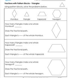 attribute blocks worksheet