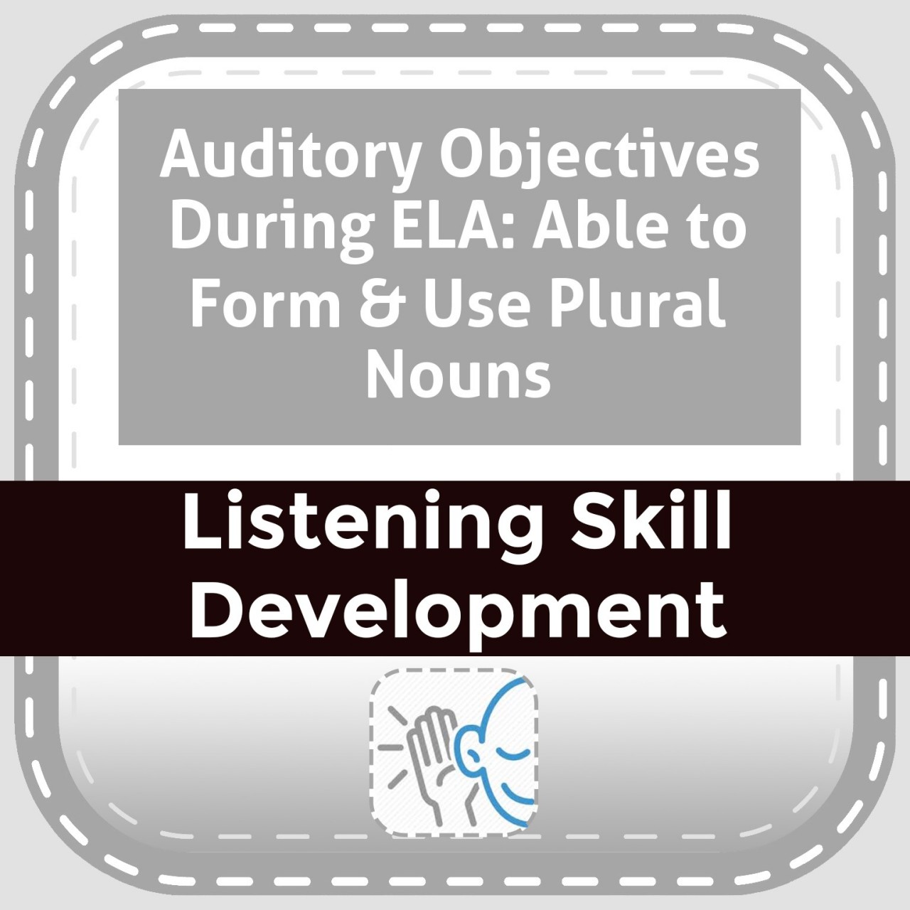 auditory closure worksheet