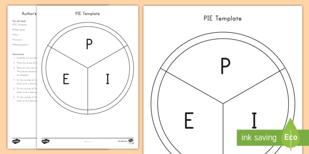 Authors Purpose P.I.E Craft (teacher made) - Twinkl