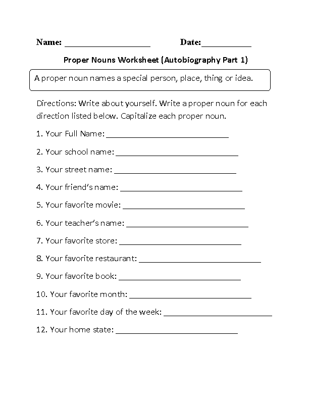 Memoir Worksheets - 15 Worksheets Library