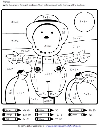 Autumn Worksheets