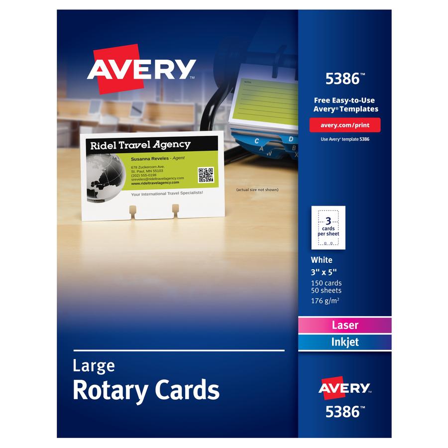 avery index cards 3 per sheet