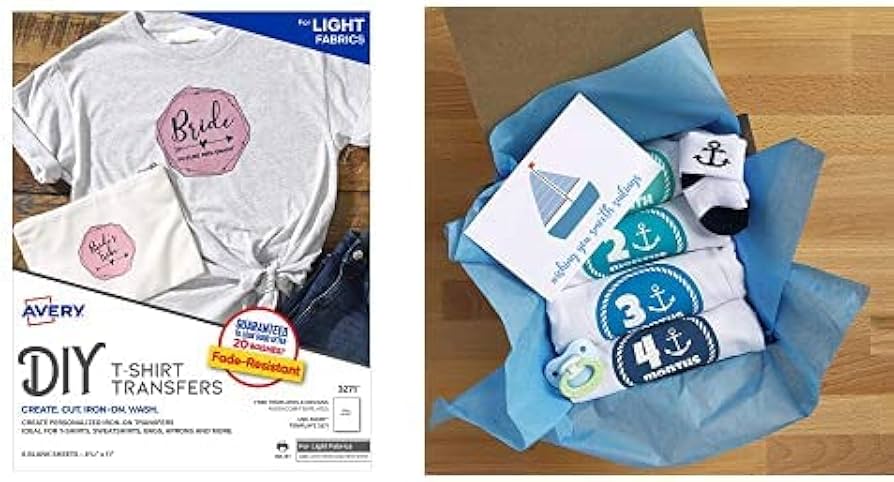 avery inkjet iron on transfer paper