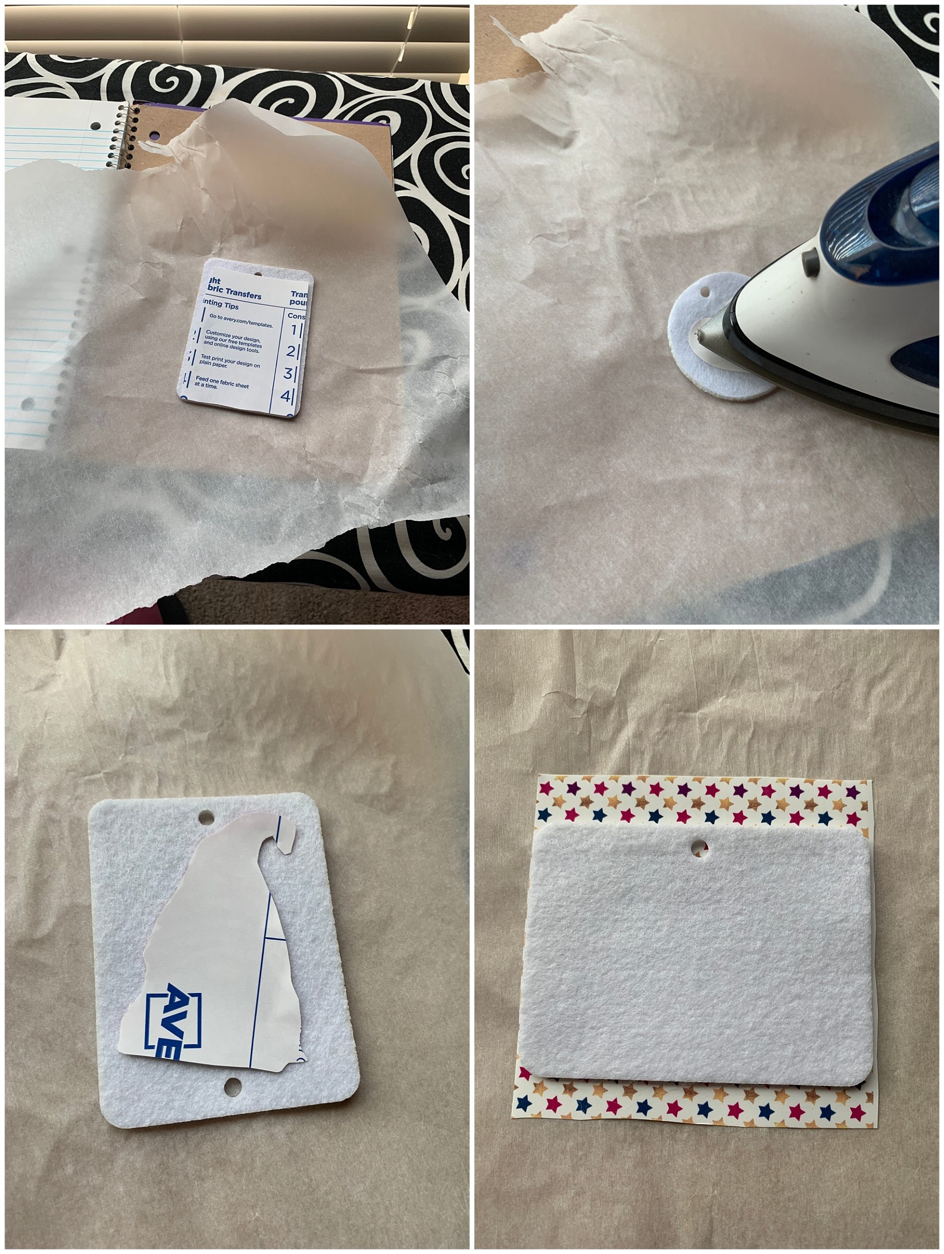 avery inkjet iron on transfer paper