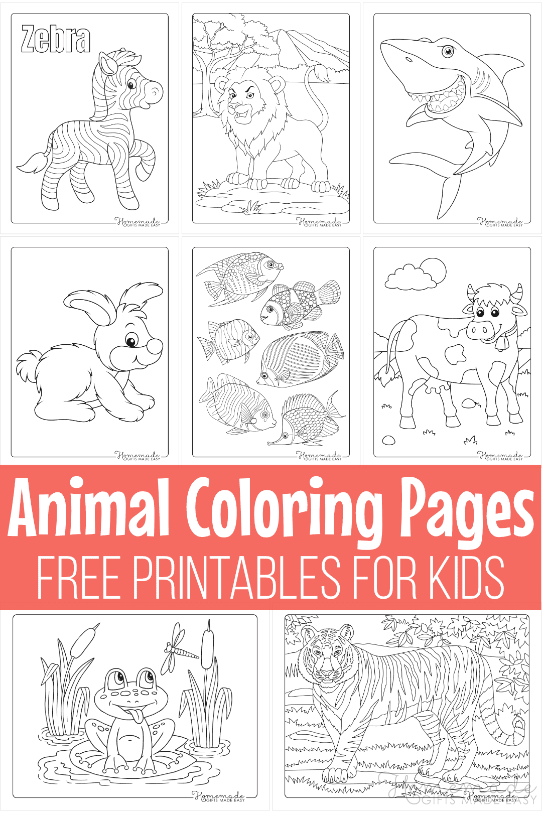 baby animal coloring pages free printable