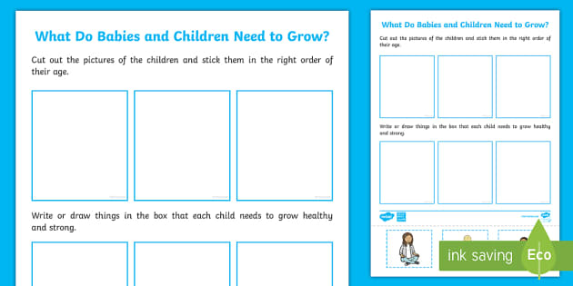 baby worksheet