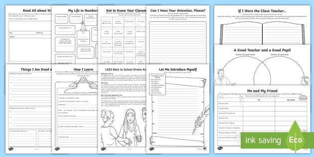 Back To School Activities | Year 4 | Teacher Made | Twinkl