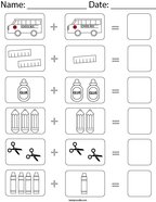 Addition Math Worksheets - Page 6 - Twisty Noodle