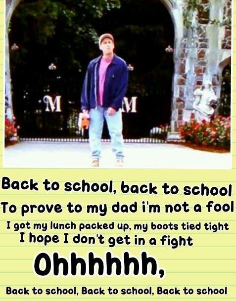 back to school back to school