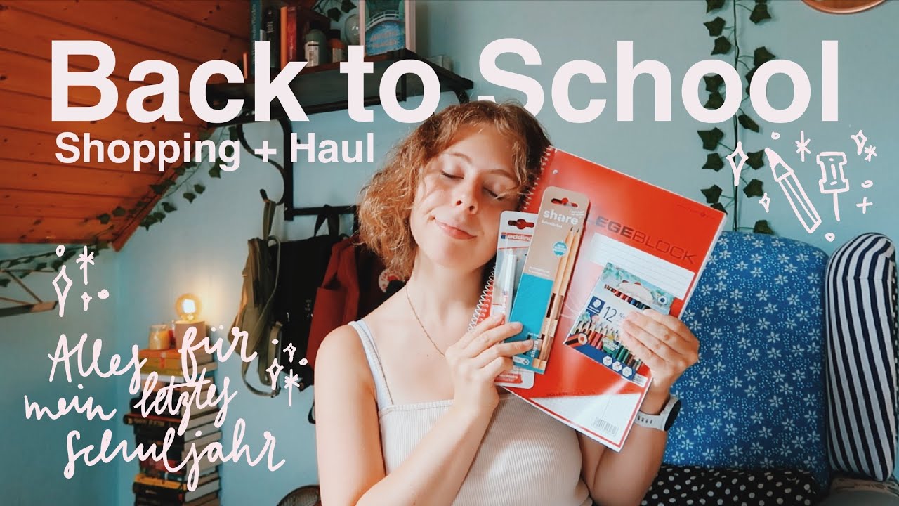 Back to School SHOPPING &  HAUL 2023 (deutsch) ??? | Alles für mein  letztes Schuljahr