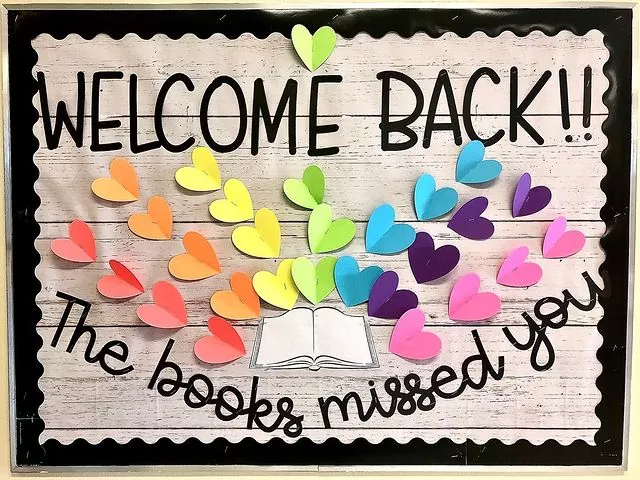 back to school bulletin board displays