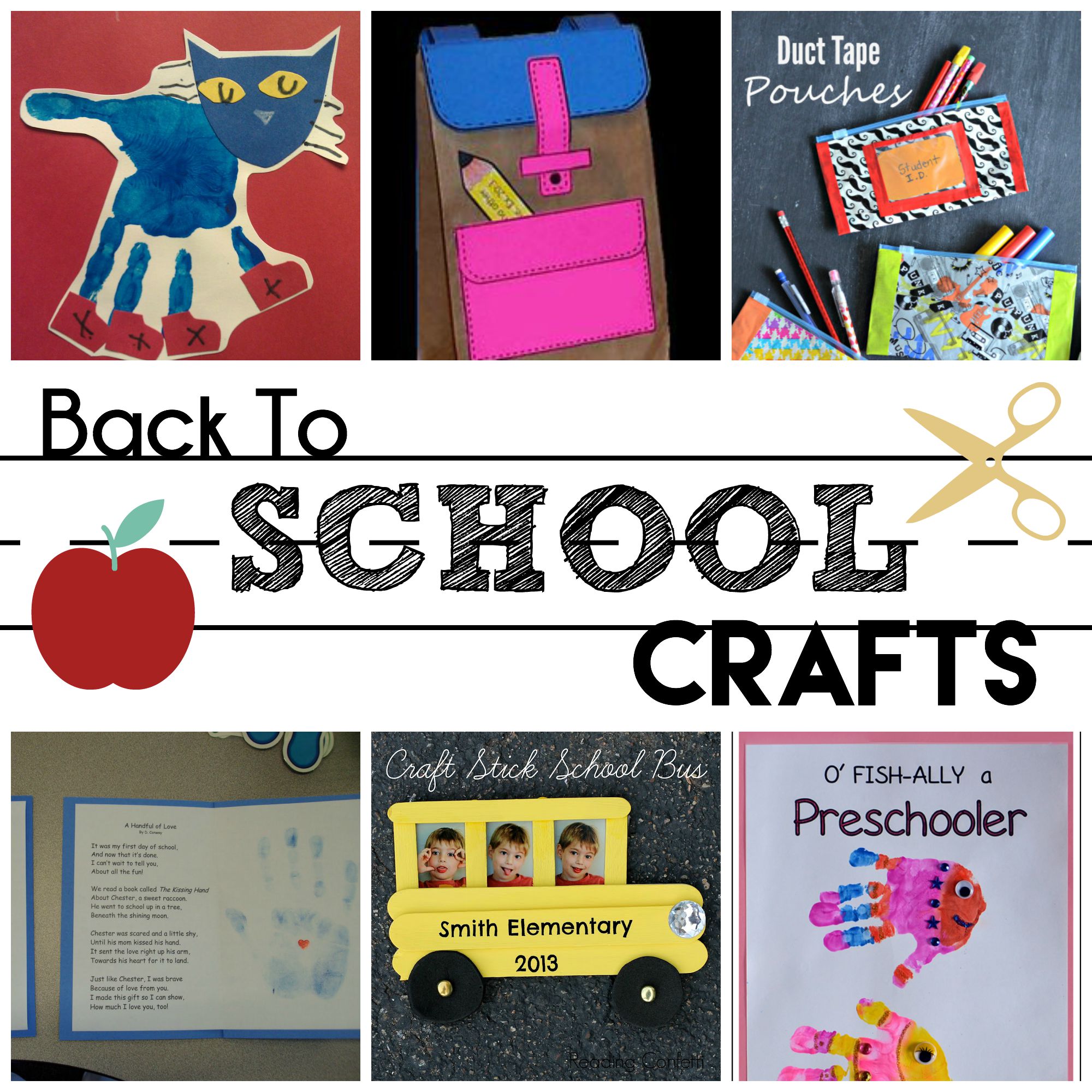 back to school crafts for