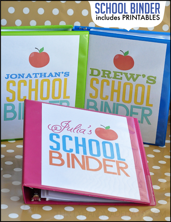 Back to School Organization Ideas - My Frugal Adventures