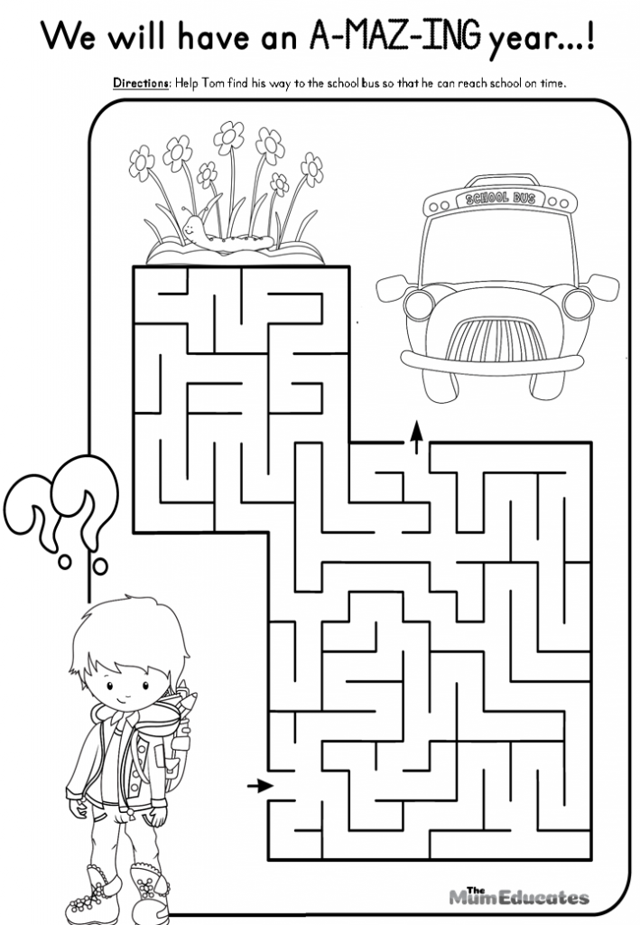 FREE KS1 Back to School Activities Pack - Printable - The Mum Educates