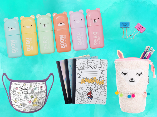 Cute school supplies for back to school