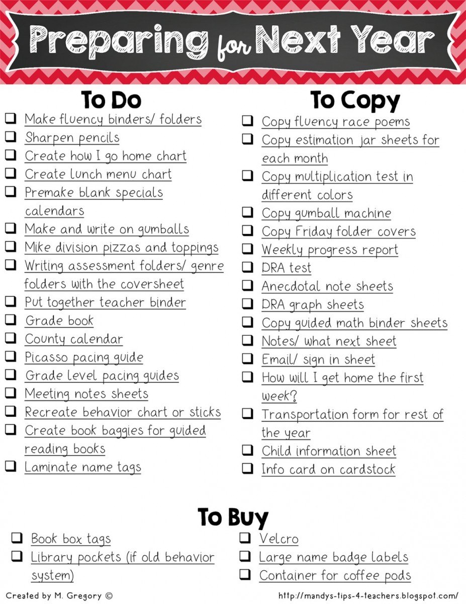 Back to School: Making the Most of your Pre-Planning Time