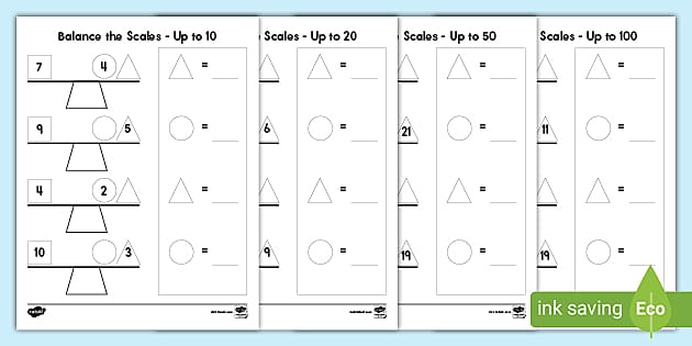 balancing equation practice worksheet