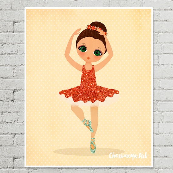 ballerina printable wall art