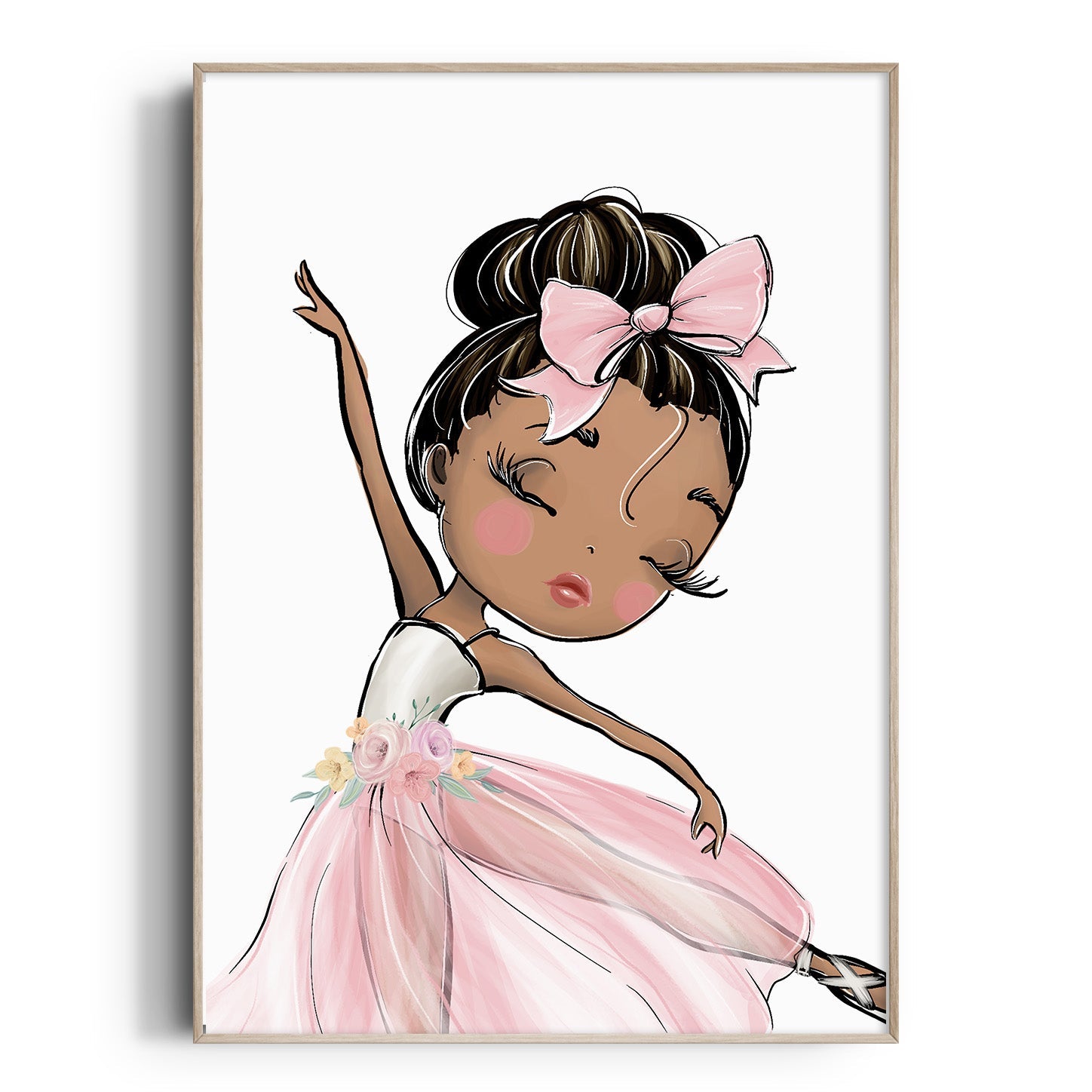 ballerina printable wall art