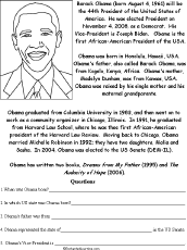 President Barack Obama - EnchantedLearning.com