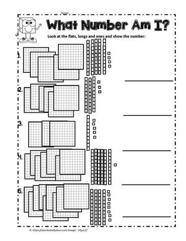 base ten number system worksheet