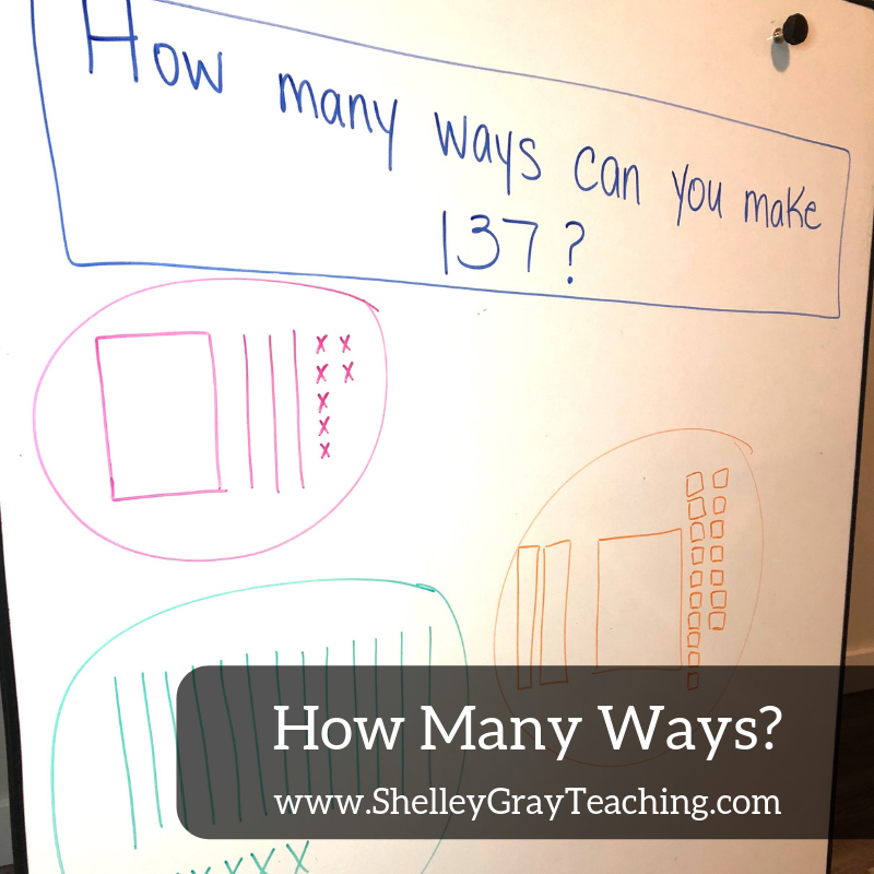 Three Base Ten Activities to Introduce Place Value - Shelley Gray