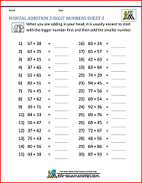 Free Addition Worksheets